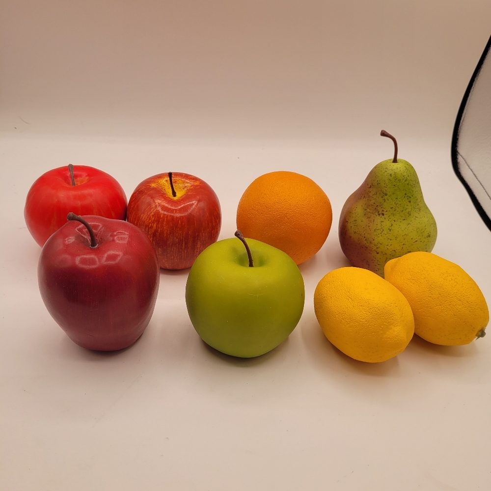 Large Lot 8 Artificial Fake Fruits - Medium - Picture 5 of 5